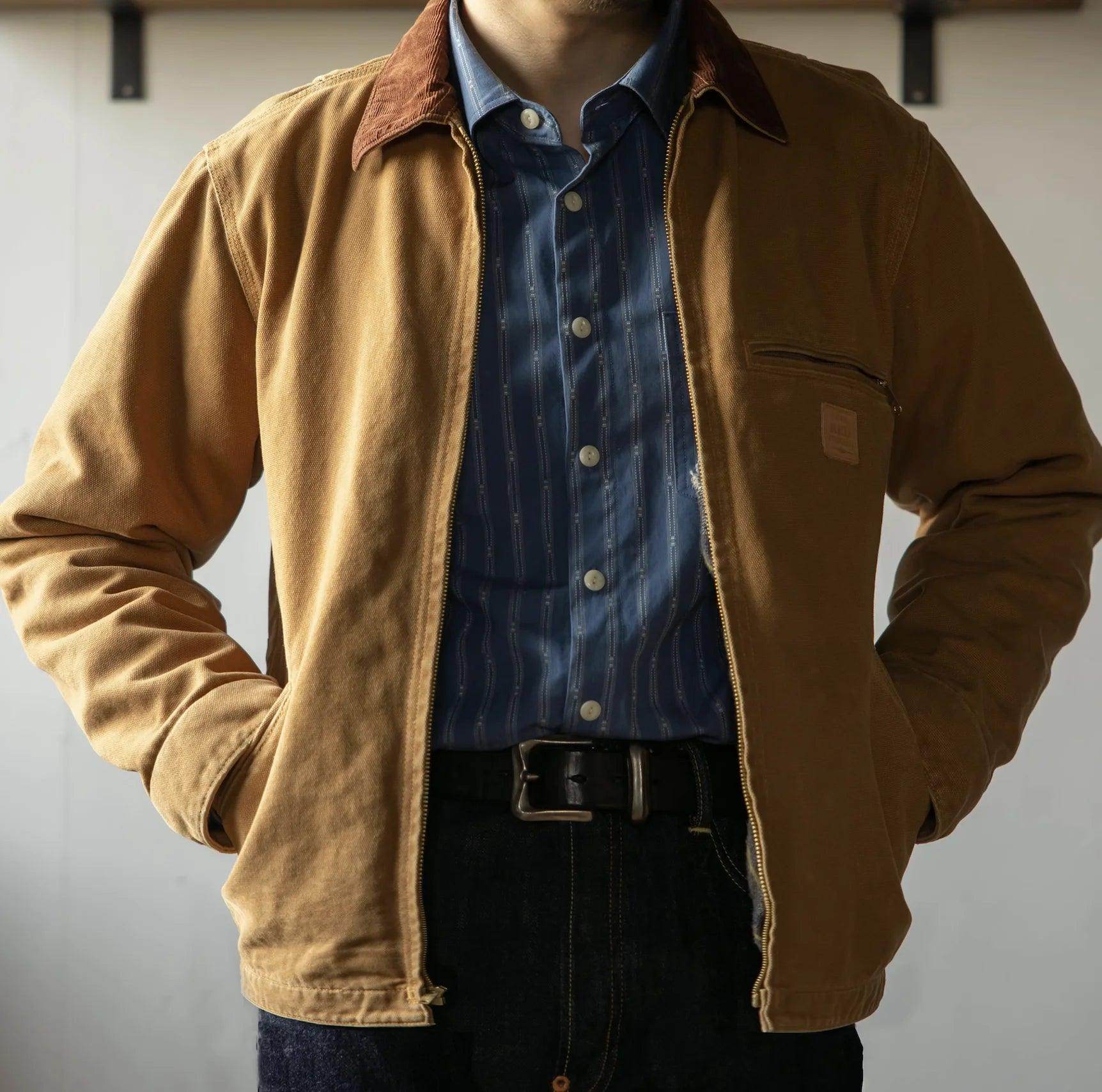 Super Warm 50% Wool Lining Cotton Fabric Vintage Stylish J1 Jacket - Givenco