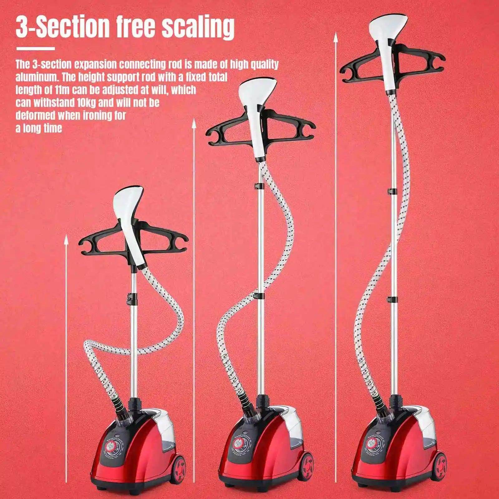 Gear Adjustable Garment Steamer - Givenco