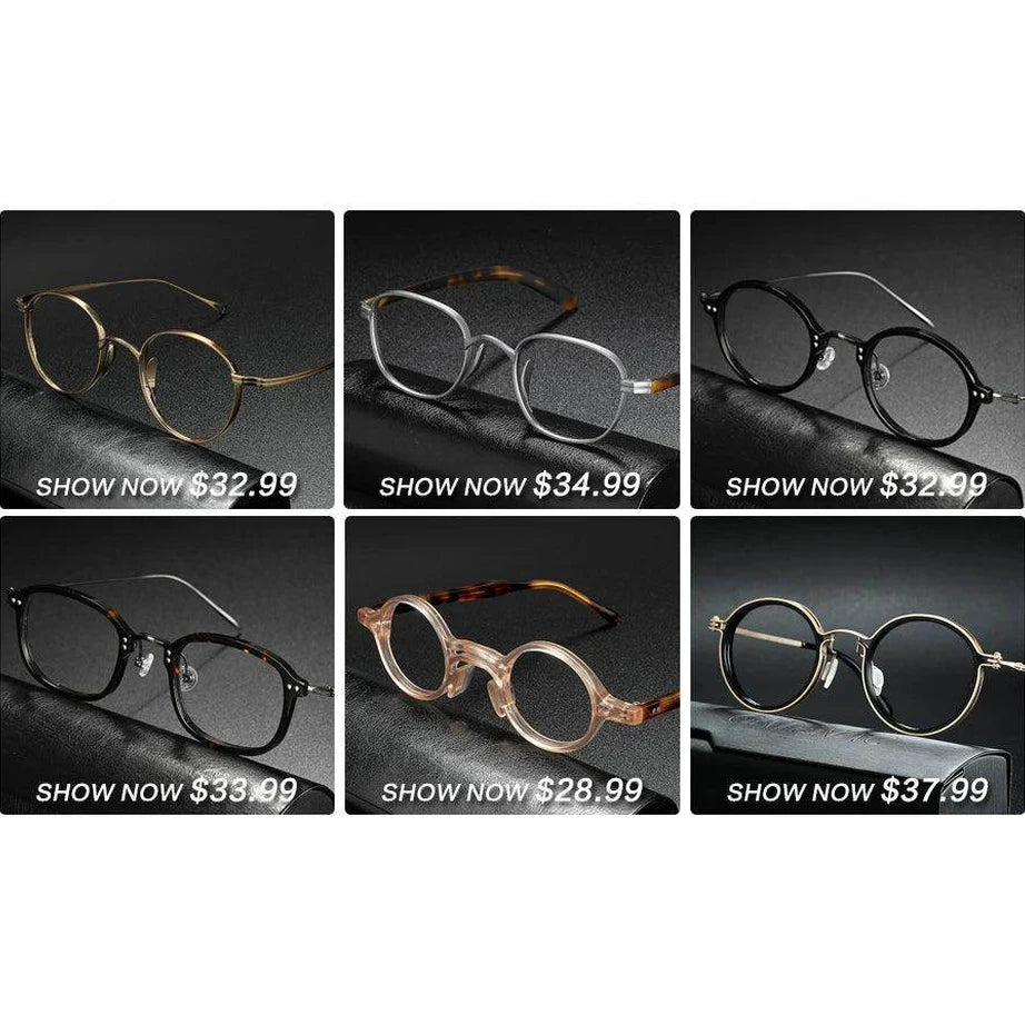 Titanium Acetate Eyeglasses Frame - Givenco