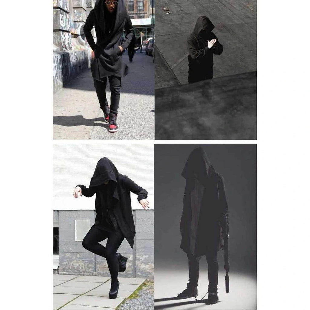 Gothic Streetwear Alan Walker Cardigan Sweatshirt - Givenco