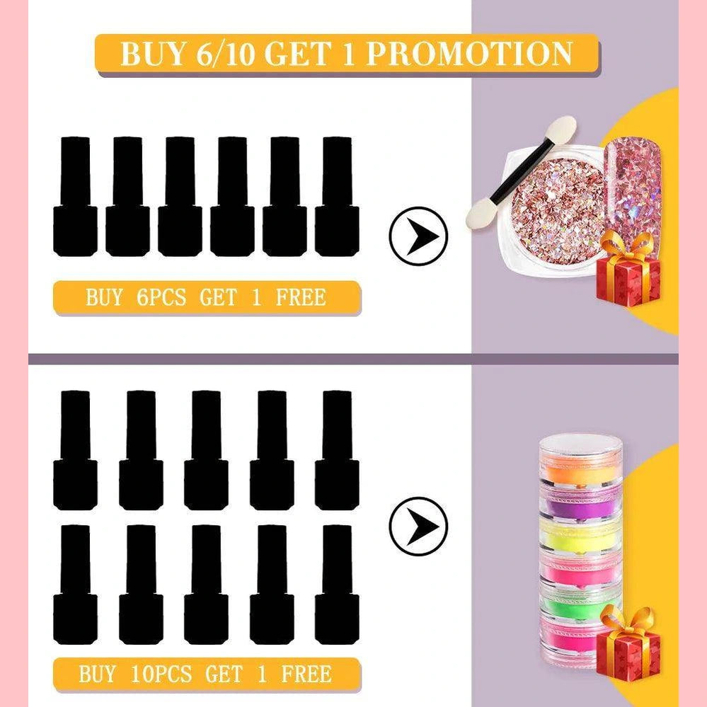 Glitter Nail Polish Gel - Givenco