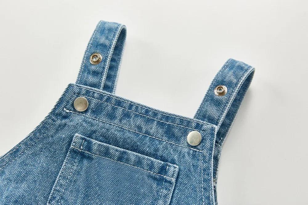 Denim Bodysuits Kids Jumpsuit - Givenchyco