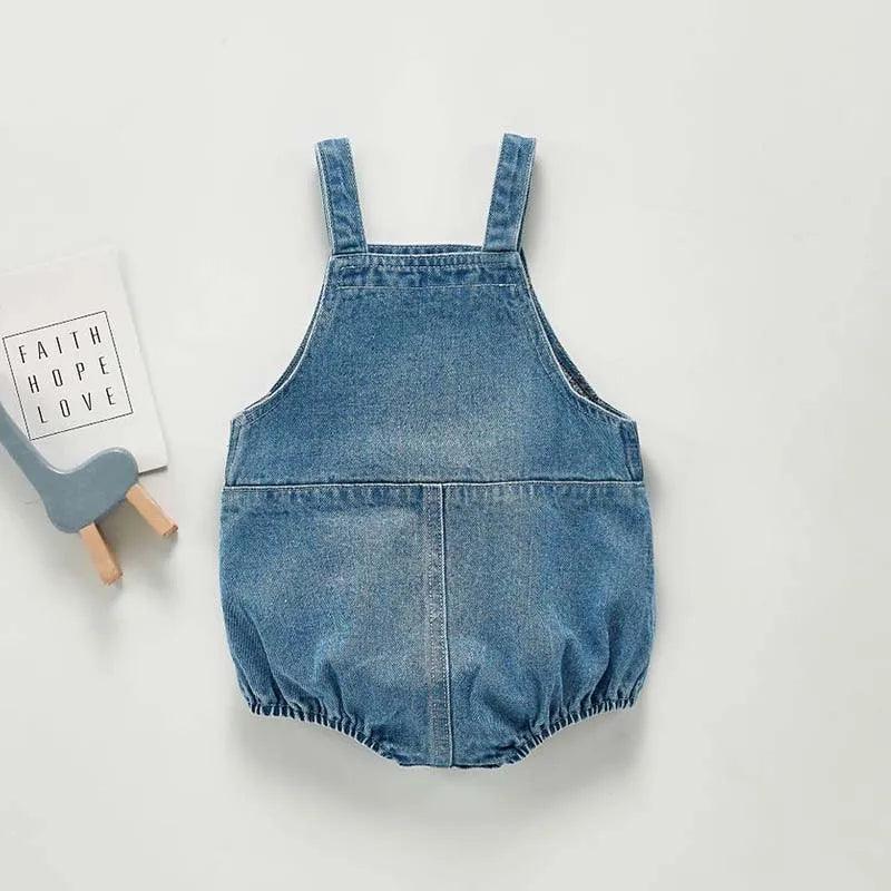 Denim Bodysuits Kids Jumpsuit - Givenchyco