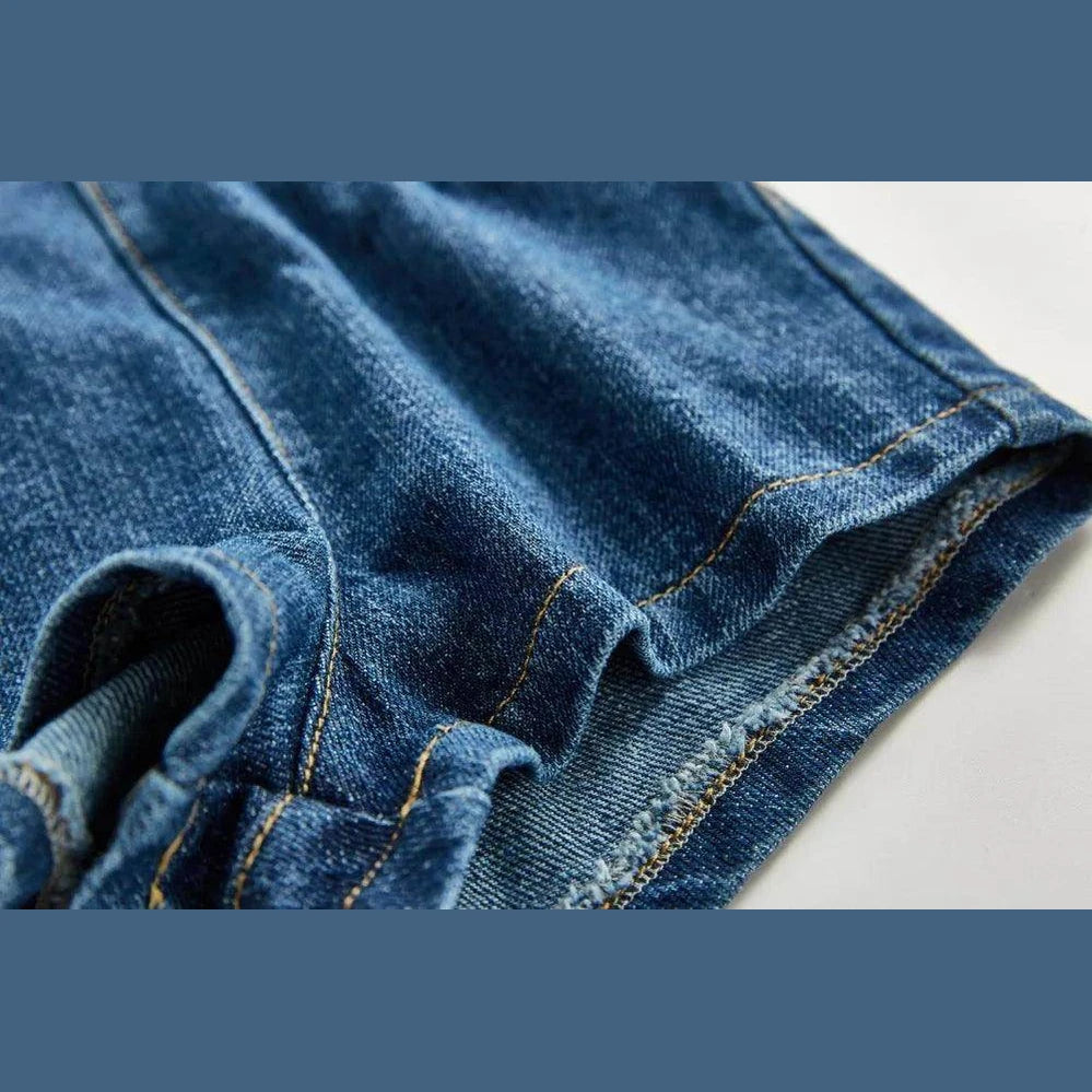 Denim Bodysuits Kids Jumpsuit - Givenco