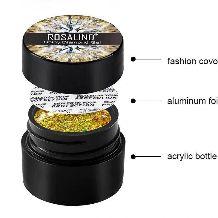 Glitter Nail Polish Gel - Givenco