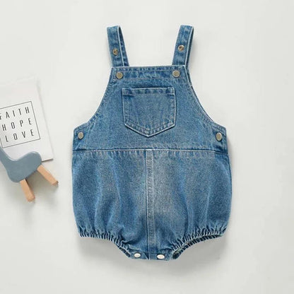 Denim Bodysuits Kids Jumpsuit - Givenchyco