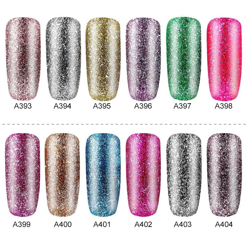 Glitter Nail Polish Gel - 