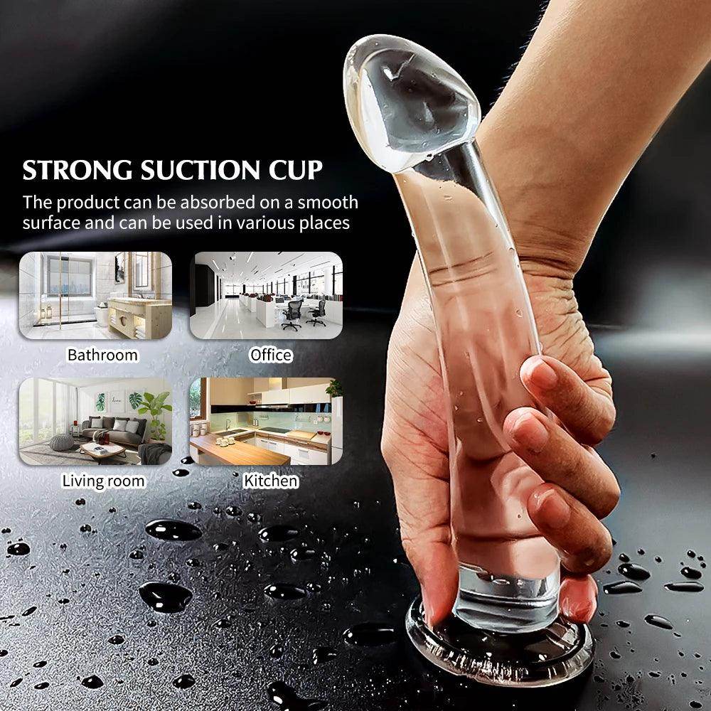 Transparent Butt Plug Soft Anal - Givenco