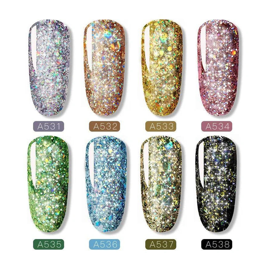 Glitter Nail Polish Gel - Givenco