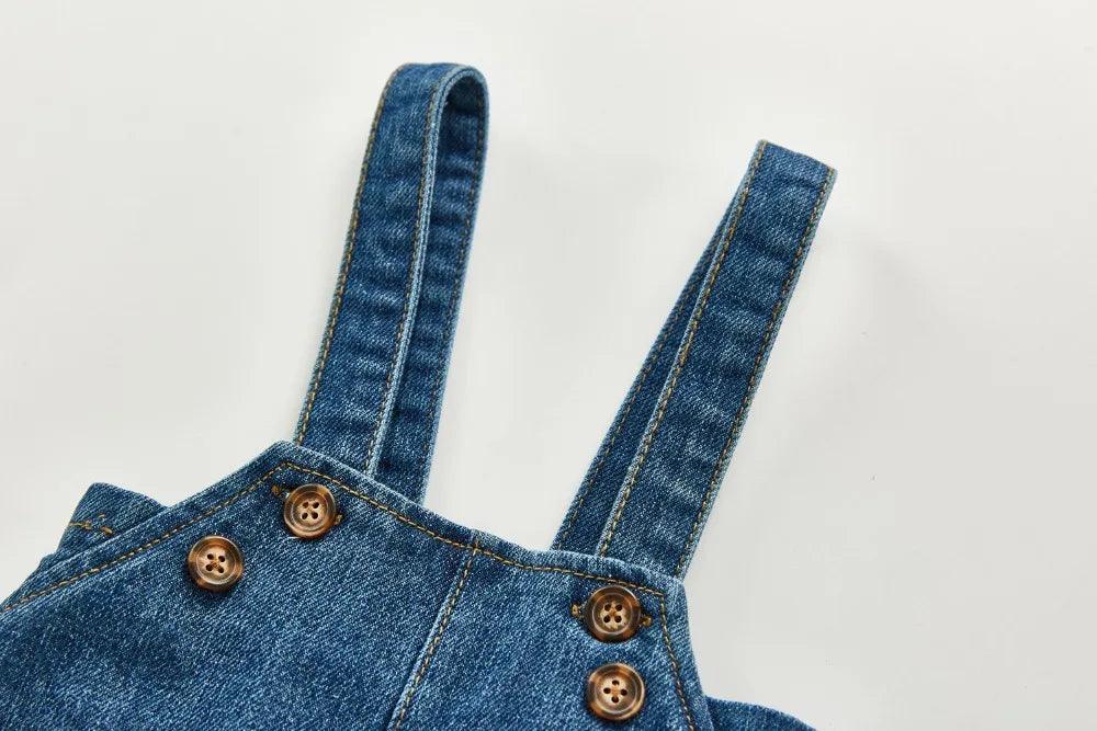 Denim Bodysuits Kids Jumpsuit - Givenchyco