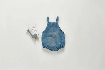 Denim Bodysuits Kids Jumpsuit - Givenchyco