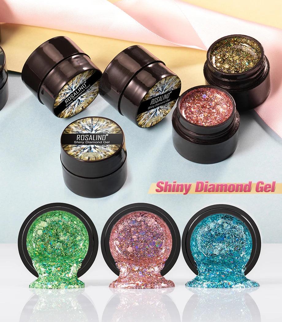 Glitter Nail Polish Gel - 