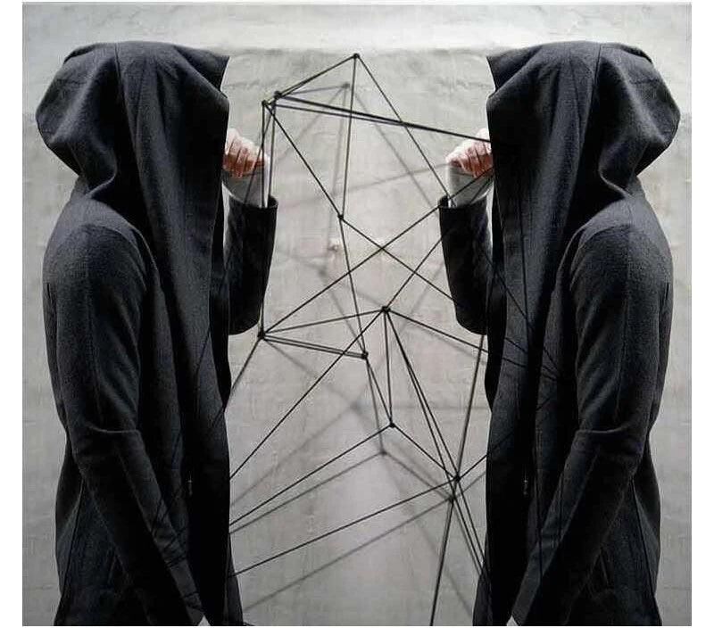 Gothic Streetwear Alan Walker Cardigan Sweatshirt - Givenchyco