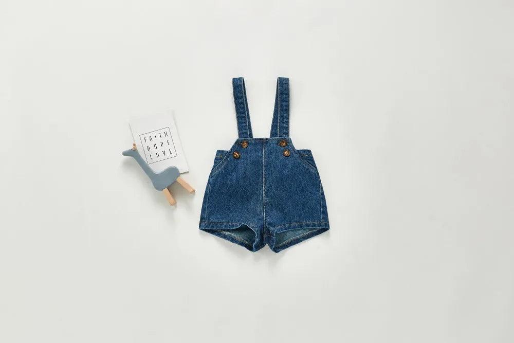 Denim Bodysuits Kids Jumpsuit - Givenchyco