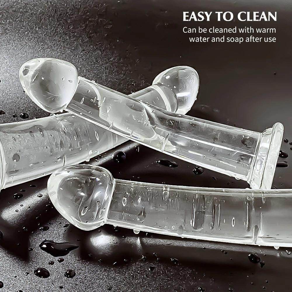 Transparent Butt Plug Soft Anal - Givenco