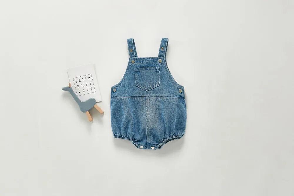 Denim Bodysuits Kids Jumpsuit - Givenchyco