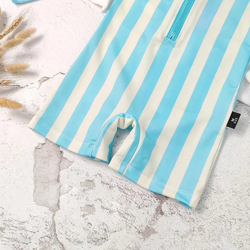 Summer Kids Swimming Wear Striped - Givenchyco