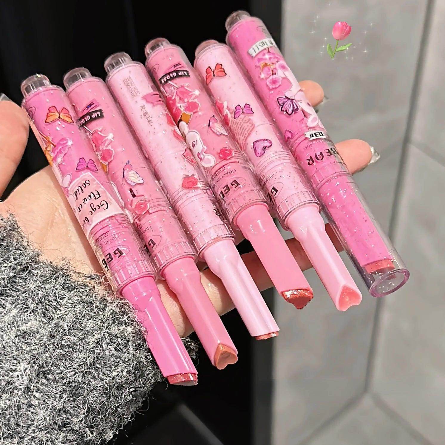 Garden Pink Rabbit Solid Lip Gloss - Givenco