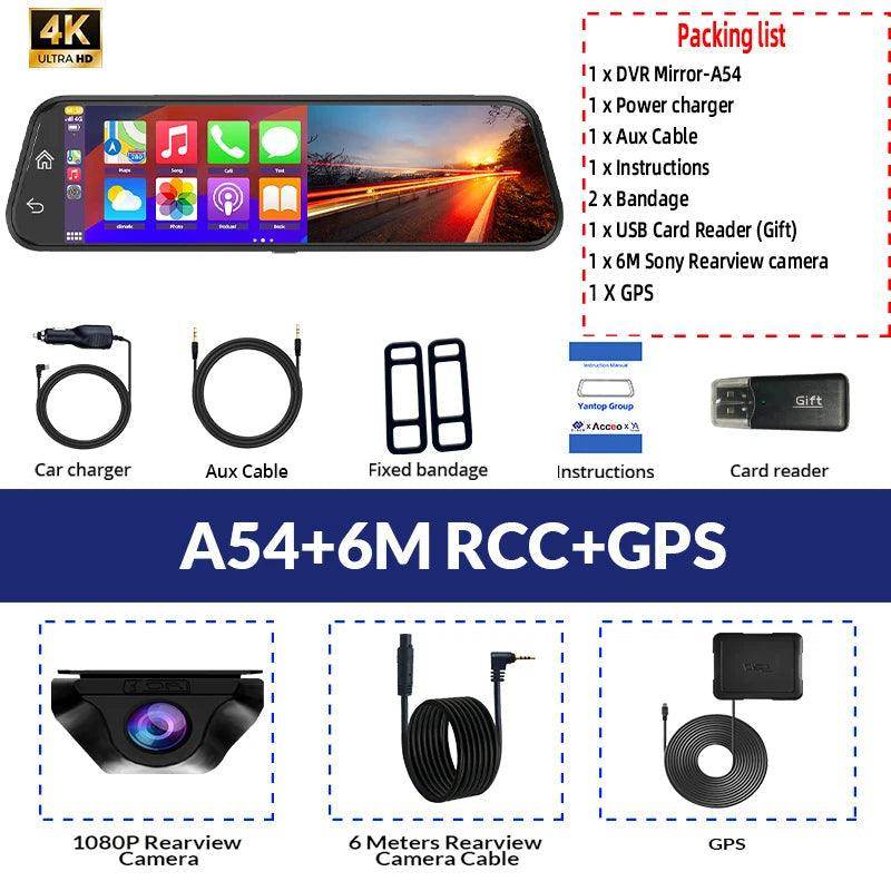 Ultra HD Driving Recorder Dual Lens 24h Parking Monitor - Givenco