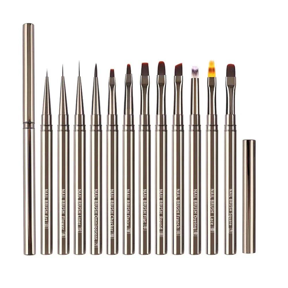 Nail Art Design Brush Set Crystal - Givenco