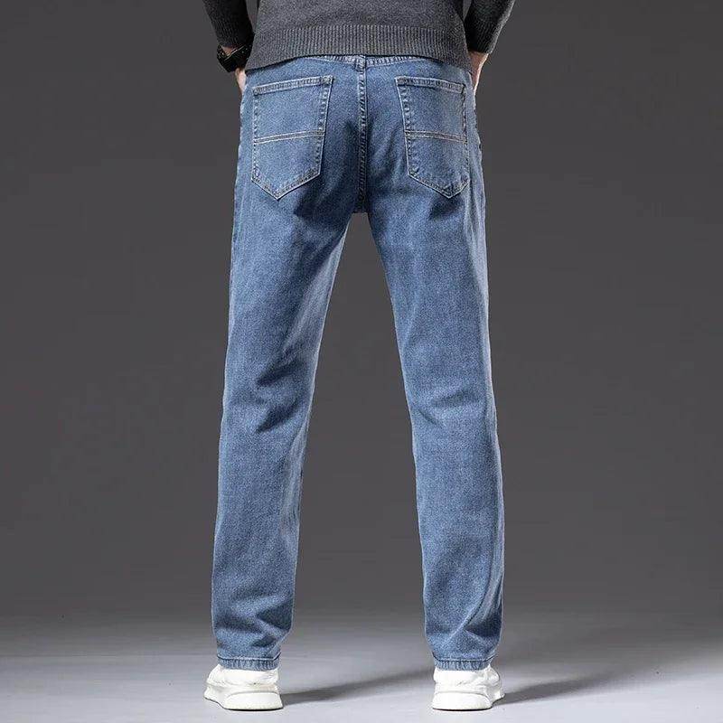 Men's Traight Loose Jeans Cotton - Givenco