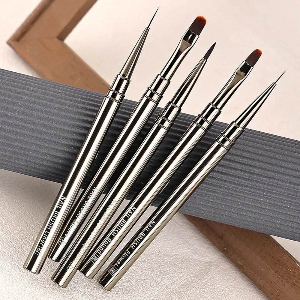 Nail Art Design Brush Set Crystal - Givenco