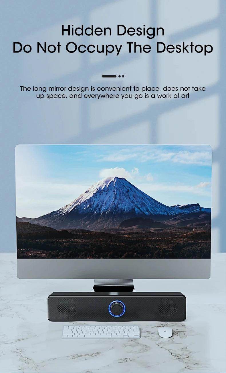 PC Soundbar Wired and Wireless Bluetooth Speaker - Givenco