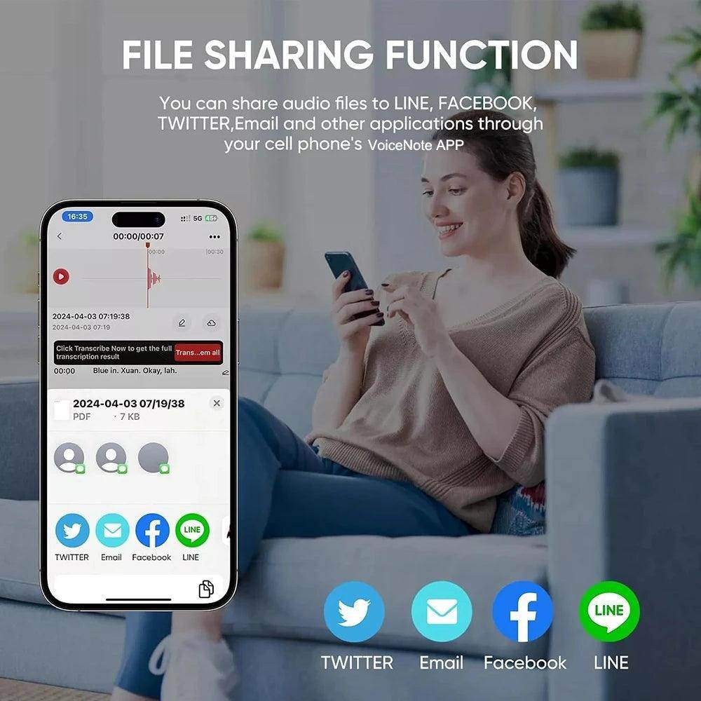 AI ChatGPT-4 App Phone Call Voice Recorder - Givenco