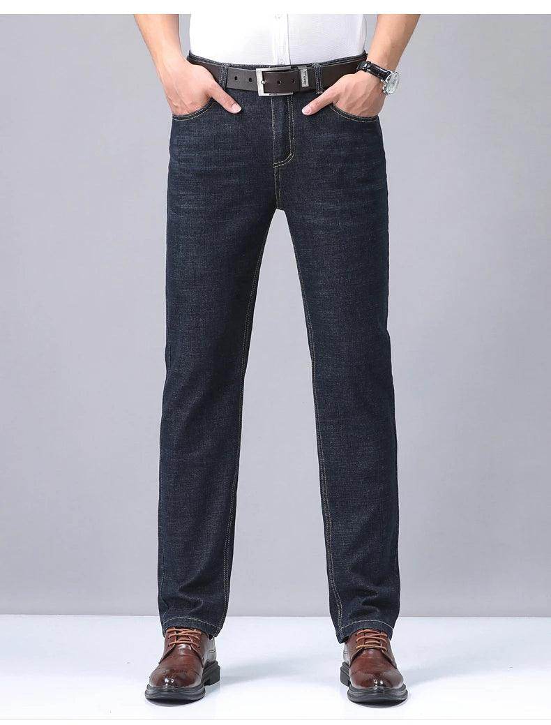 Men's Jeans Elastic Business Straight - Givenco
