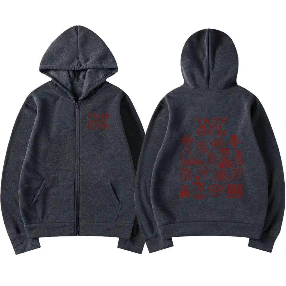 Tour Concert Zipper Sweatshirts Hoodies - Givenco