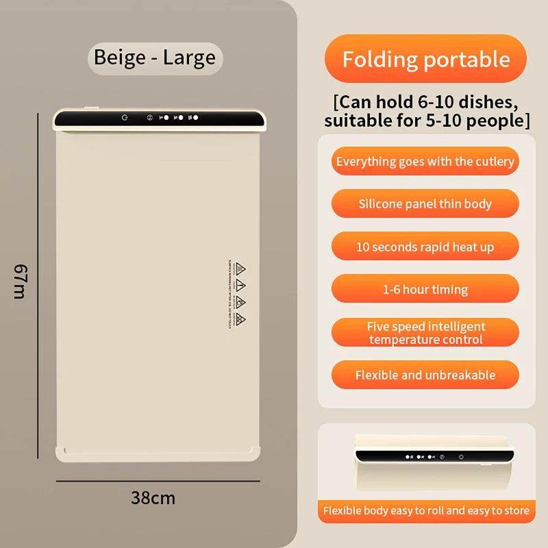 Electric foldable Warming Tray - Givenco