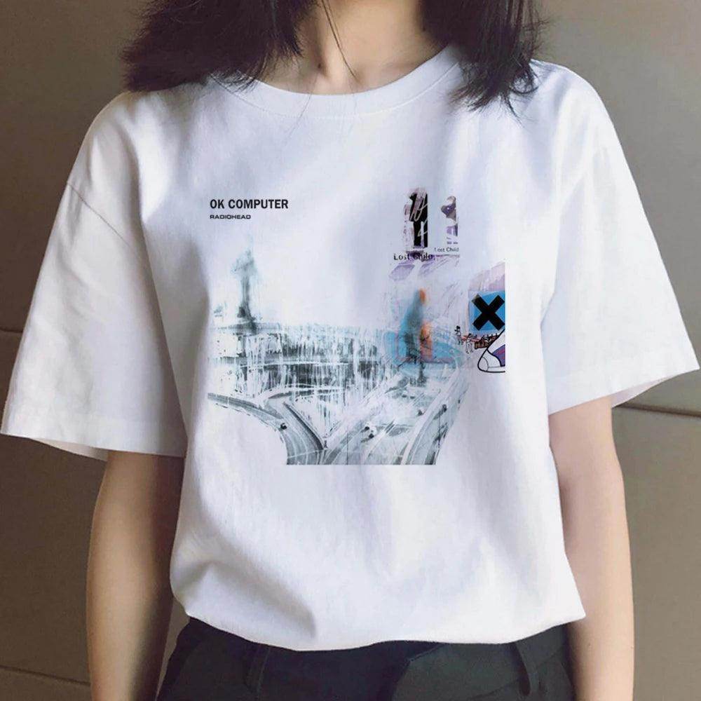Radiohead clothes t shirt male - Givenco