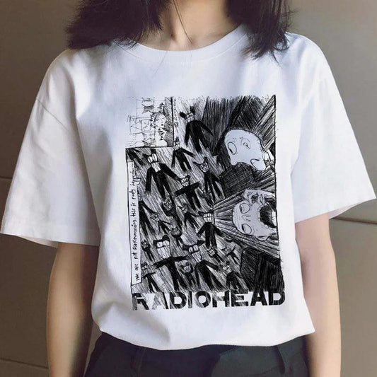 Radiohead clothes t shirt male - Givenchyco