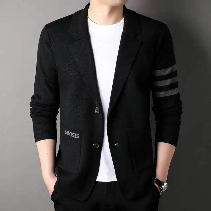 Brand embroidered sweater cardigan - Givenco