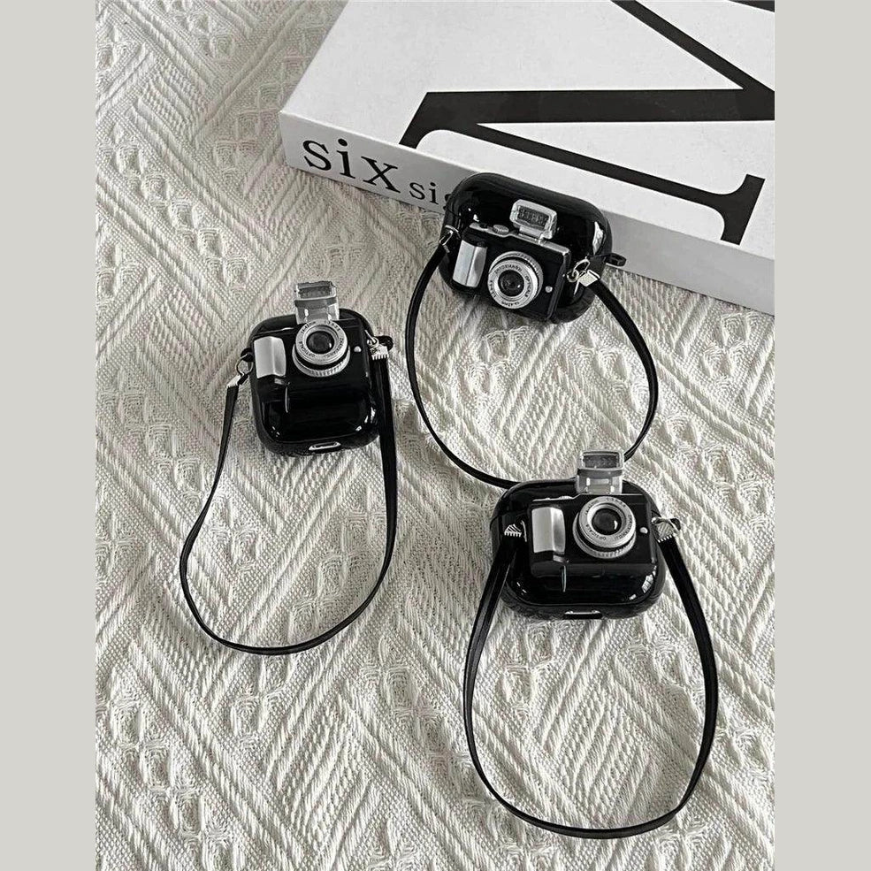 Camera Earphone Case with Strap - Givenco