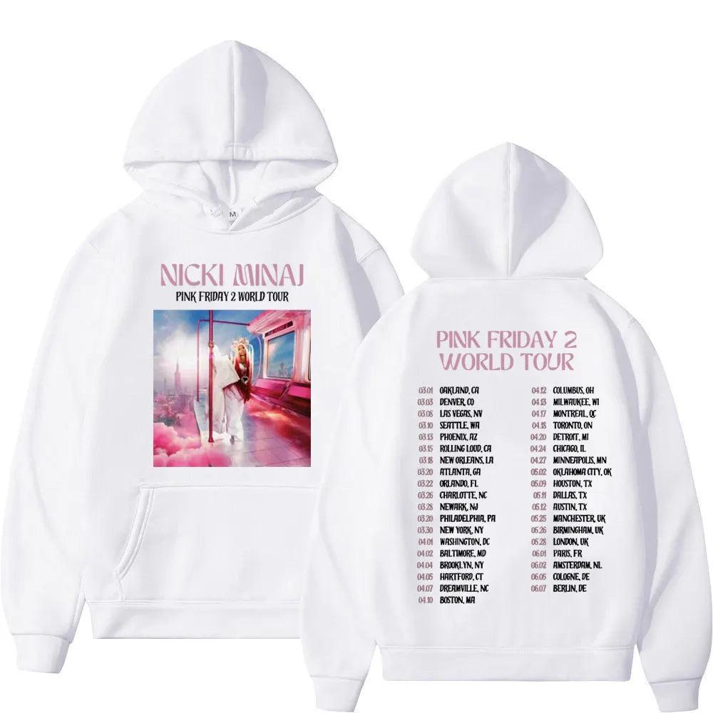 Rapper Nicki Minaj Pink Pullovers - Givenchyco