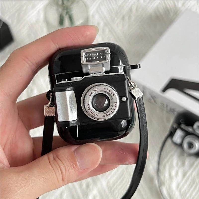 Camera Earphone Case with Strap - Givenco