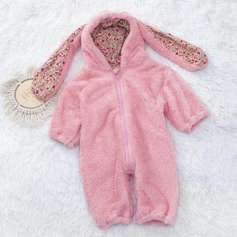 Winter Baby Girls Boy Rabbit Romper - Givenco