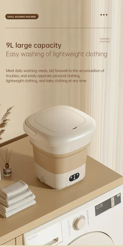 Folding Portable Washing Machine - 