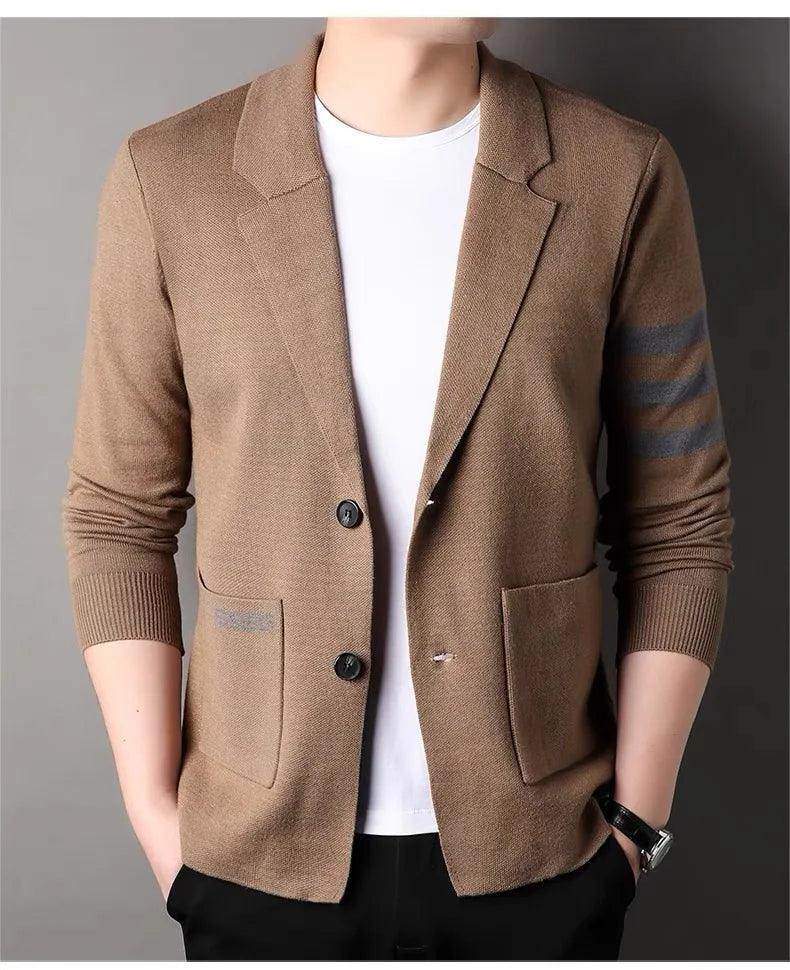 Brand embroidered sweater cardigan - Givenco