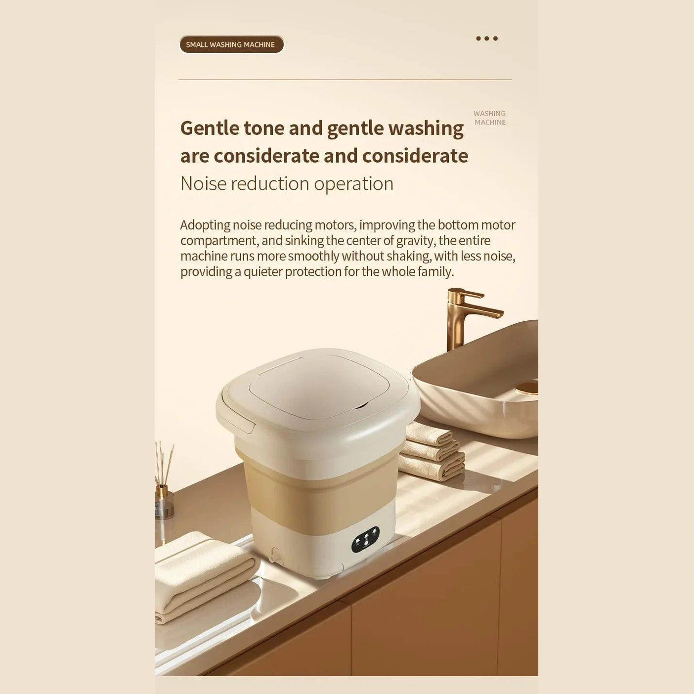 Folding Portable Washing Machine - Givenco