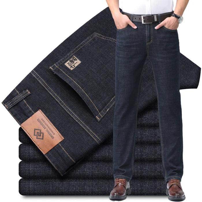 Men's Jeans Elastic Business Straight - Givenco
