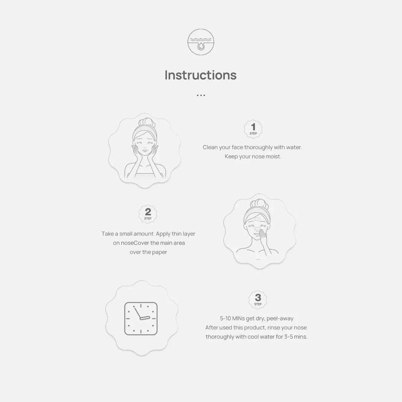 White Blackhead Remover Nose Mask - Givenco