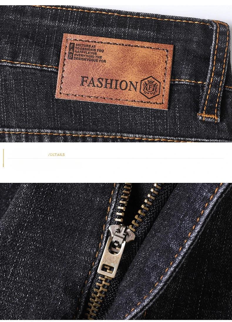 Men's Vintage Wash Casual Jeans - Givenchyco