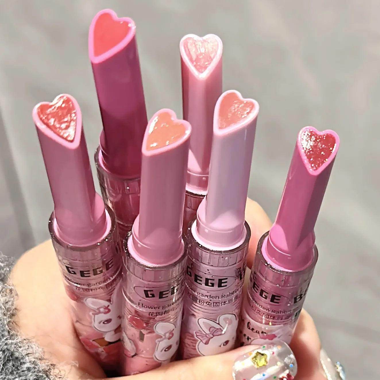 Garden Pink Rabbit Solid Lip Gloss - Givenco