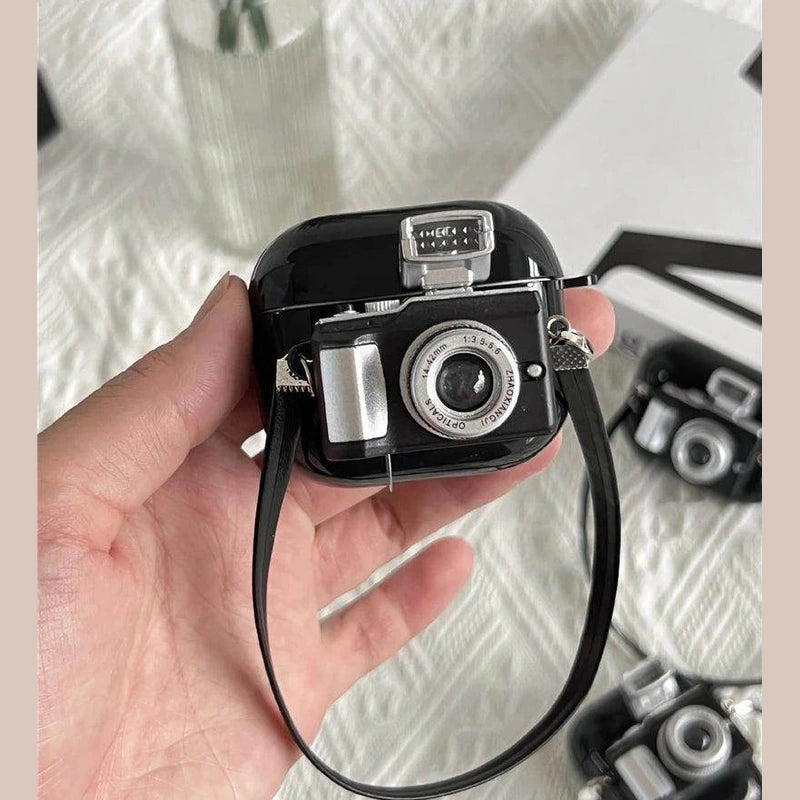 Camera Earphone Case with Strap - Givenco