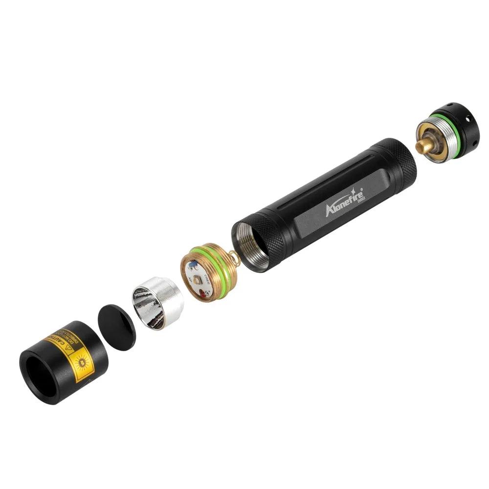 High Power Blacklight LED Flashlight - 