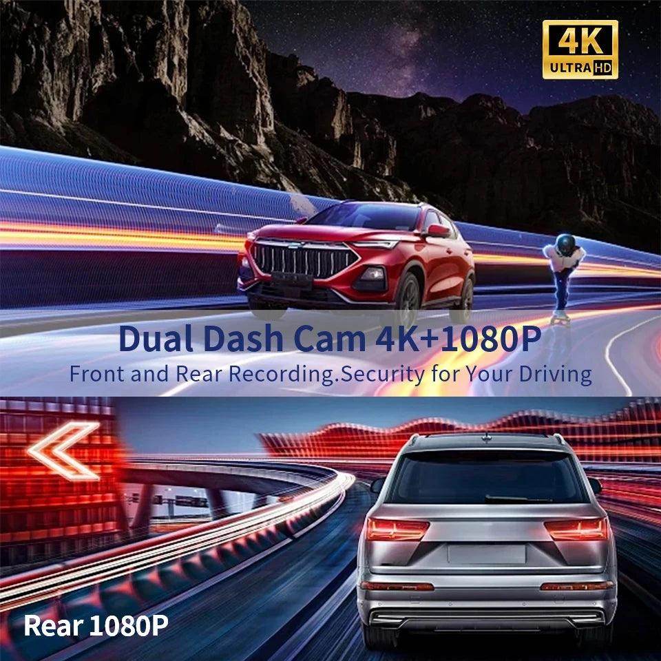 Ultra HD Driving Recorder Dual Lens 24h Parking Monitor - Givenco