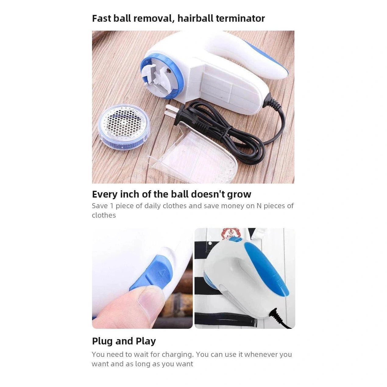 Portable Household Hair Ball Trimmer - Givenco