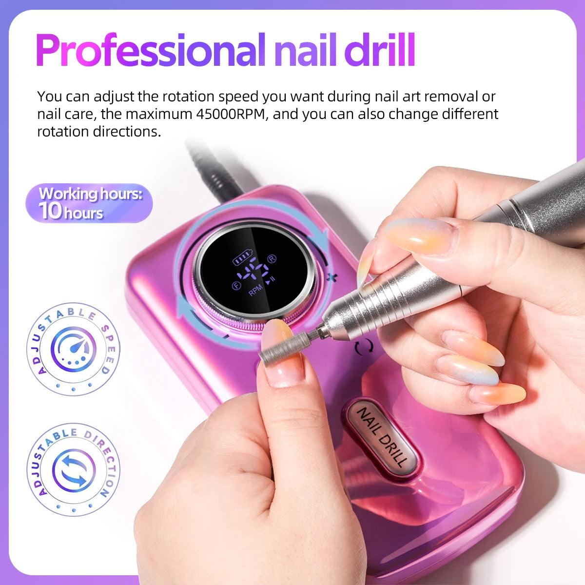 Electric Nail Drill Machine - Givenchyco